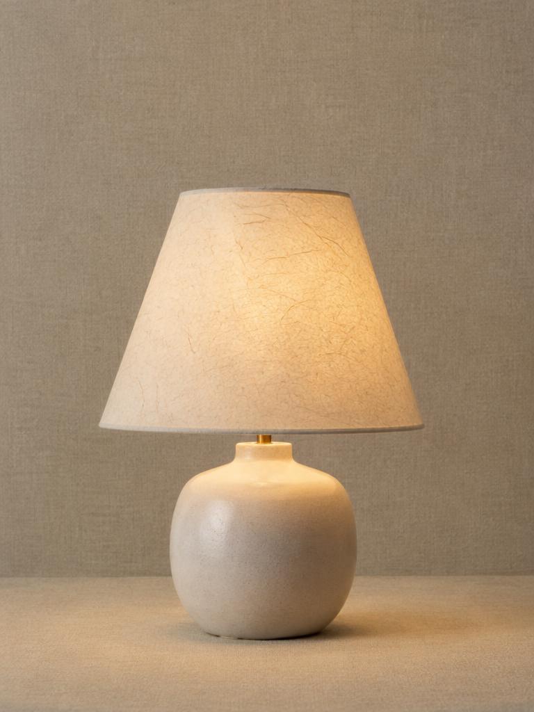 Llum de Taula en Ceràmica i Paper Washi